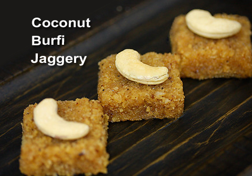 కొబ్బరి, బెల్లంతో బర్ఫీ